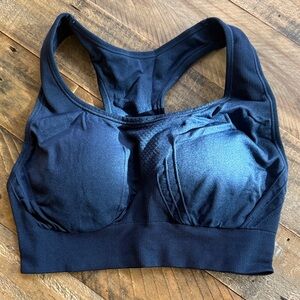 Underoutfit Now Sunday Navy Blue Sports Bra